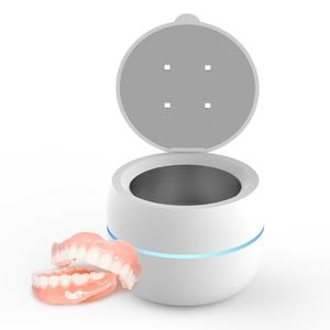 Mini Máquina Portátil de Limpieza de Dentaduras Postizas, Limpiador Ultrasónico para el Hogar, Limpiador Ultrasónico de Alineadores y Retenedores - Product Image 6
