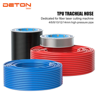 Tuyau pneumatique industriel en TPU haute pression DETON pour remplacement des raccords de machine de découpe laser à fibre