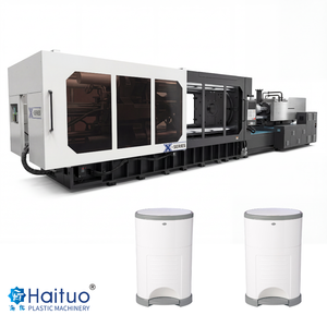 Machine de moulage par injection de conteneurs à déchets série X Haituo HTF1680 pour la production de poubelles en HDPE - Product Image 1