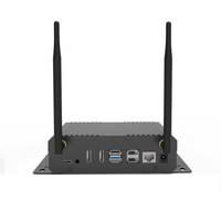 Geniatech GPIO incorporado CAN RS485 USB2.0/3,0 RS232 computadora Android 12,0 Rk3588 Ai Linux Mini Pc Box computadora Industrial Pc