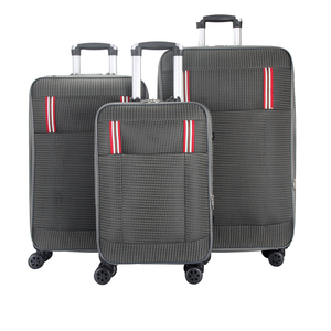 Ensemble de bagages souples Qideming en tissu, 3 pièces, avec serrure, en EVA, couleur/logo personnalisé, vente en gros à bas prix, usine OEM Dongguan - Product Image 3