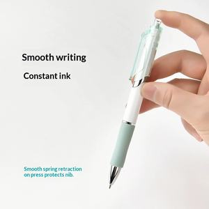 Macaron Schnelltrocknender Gelstift mit Hoher Farbintensität Schüler-Schreibwaren Prüfungs-Signaturstift Frageschreiber Kunststoff 0,5mm Spitze 5 Stück - Product Image 2