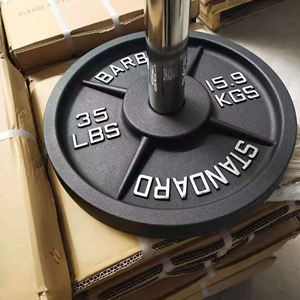 TOPTONS OEM all'ingrosso fornitura di fabbrica attrezzature per il Fitness palestra in ghisa peso piastre - Product Image 2