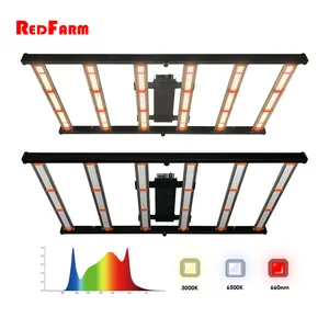 레드 팜 전체 스펙트럼 삼성 lm281b led 성장 빛 400w 성장 램프 박스 드 문화 실내 주도