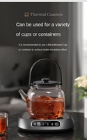 Chauffe-tasse USB intelligent à minuterie, nouveau modèle certifié CE, avec fonction thermostatique pour lait chaud et stockage domestique, chauffe-eau électrique