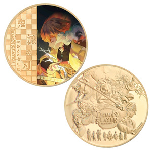 Nouvelle collection 2026 : Pièces commémoratives plaquées or 24 carats sur le thème des samouraïs d'anime japonais – 10 designs exclusifs pour collectionneurs - Product Image 4