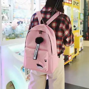 Mochila de hojas a la moda 2024 al por mayor, mochila escolar para estudiantes, mochilas de viaje sencillas de gran capacidad versión coreana