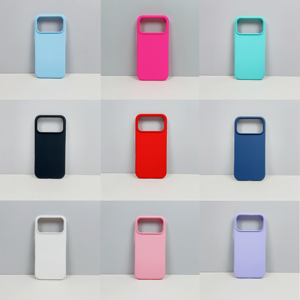 Thiết kế mới cho iPhone 17 không khí Silicone lỏng trường hợp biểu tượng tùy chỉnh bảo vệ chống sốc di động di động điện thoại di động Bìa trường hợp - Product Image 2