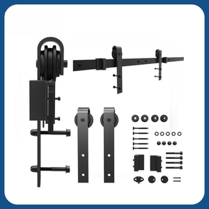 <span class=keywords><strong>Rail</strong></span> de <span class=keywords><strong>porte</strong></span> de grange américain robuste accessoires de quincaillerie de <span class=keywords><strong>porte</strong></span> en bois amovibles <span class=keywords><strong>Rail</strong></span> de <span class=keywords><strong>porte</strong></span> <span class=keywords><strong>coulissante</strong></span> domestique - Product Image 2