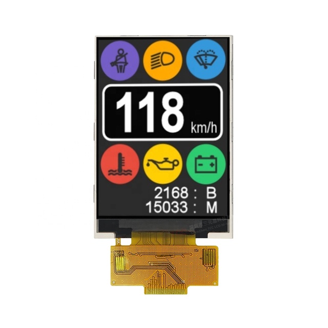 2.8 Inch 240x320 Tft Screen ILI9341 Driver 18 Pin 240*320 262K Color RGB Lcd Display