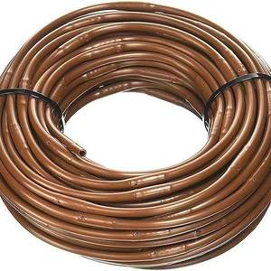 Tuyau d'irrigation goutte à goutte 1/4 pouce noir 100 pieds, ruban perforé pour système d'arrosage hydroponique de jardin - Product Image 4