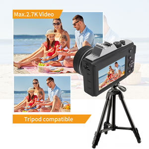 Appareil photo numérique compact DC131 de haute qualité, zoom optique 6x, anti-vibration, écran IPS 3,0 pouces, résolution 2,7K, capteur CMOS, reconnaissance faciale - Product Image 4