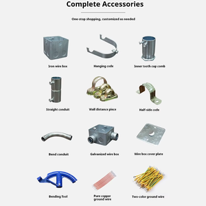 Металлический распределительный короб из оцинкованной стали UL 797, 55 мм/70 мм, с возможностью индивидуальной настройки, для электропроводки и оборудования распределения электроэнергии - Product Image 6
