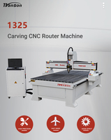 Máquina CNC para tallar madera con control DSP, PLC, un solo husillo de 4.5kw, refrigeración por aire, NC Studio, Mach3, automática