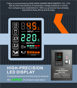 AVR-15kva ổn áp một pha Ổn áp 1 pha 220V +/-20%/220V ổn áp một pha với đầu vào 45-280V - Product Image 5