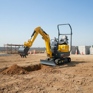 Мини-экскаватор <span class=keywords><strong>SHANTUI</strong></span> SE12, 1.2 тонны, двигатель Kubota D782, ширина 0.83 м, нулевой вынос задней части, сертификат CE, для строительства в ограниченном пространстве - Product Image 2