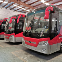 Nouvel inventaire de bus, autocar Daewoo de 49 places en stock, transport de passagers, année 2023, état neuf, moteur Yuchai 310 CV, conduite à gauche