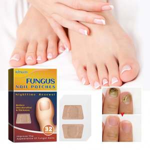 Label privé Soin des ongles Anti fongique Herbal Natural Tea Tree Oil Ail Vitamin E Night Use Fungus Treatment Nail Patch - Product Image 2