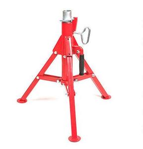 Support de tuyau triangulaire industriel portable multi-angle en acier pour tuyaux de 12 pouces, modèle 1107E - Product Image 2