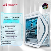White Aluminum Alloy X Type ASUSs ROG GR701 HYPERION Tower Desktop Gaming Computer PC Case