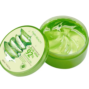Gel calmante para quemaduras solares y humedad, gel de aloe vera 92% para cara y cuerpo sin residuos pegajosos, marca privada, venta al por mayor - Product Image 1