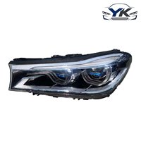 63117451855 63117451856 Phare avant LED laser en plastique étanche IP67 12V d'origine démonté pré-LCI pour G11 G12 730i 740i