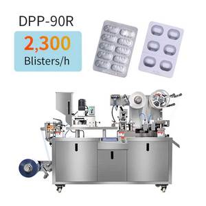 Máquina de Blister DPP80, Precio de Máquina de Envasado de Blister para Tabletas Pequeñas, Máquina Automática de Envasado de Blister DPP 80, Blister Térmico - Product Image 1