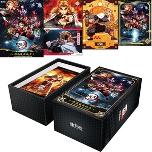 Cartes à collectionner <span class=keywords><strong>Demon</strong></span> <span class=keywords><strong>Slayer</strong></span> 2025, cartes métalliques rares Kimetsu No Yaiba, cartes à jouer Tanjirou Kamado, cadeaux pour enfants - Product Image 5