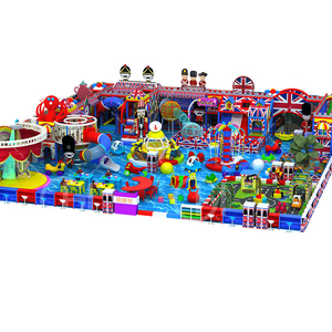 Set di Giochi per Parco Giochi al Coperto per Bambini, Design Personalizzato, Mini Giostra Commerciale a Tema con Scivolo - Product Image 6