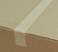 Ruban adhésif en papier kraft personnalisé avec logo imprimé, noir et brun, activé par l'eau, renforcé, auto-adhésif, fragile