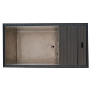 Xách tay thép không gỉ hình chữ nhật bồn tắm spa duy nhất người ngoài trời lạnh trị liệu băng tắm với 304 vật liệu thép không gỉ - Product Image 2