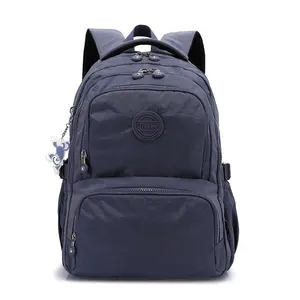 Mochila de ocio sencilla, mochila de viaje diaria para exteriores, mochila de tela para estudiantes de secundaria y secundaria