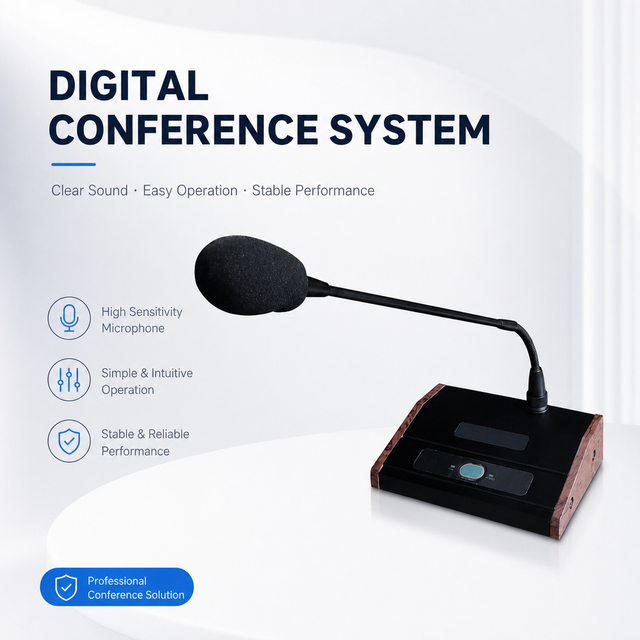 Professional Conference Microphone Multiple Options for Meeting Room Auditorium Command Center Conference Microphone