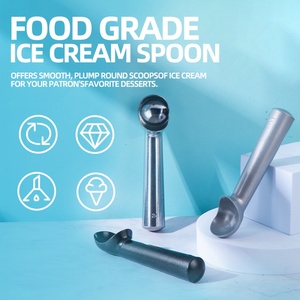 Cuchara y Molde para Helado de Aleación de Aluminio Resistente y Ecológica, Apta para Lavavajillas, Herramientas Manuales para Helado - Product Image 2