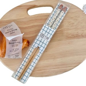 Palillos de bambú con diseño de animales de dibujos animados, forma redonda, cubiertos para el hogar, regalo para adultos - Product Image 5