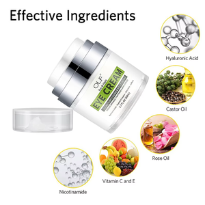 Crema de Ojos Humectante, Reafirmante y Antiarrugas para Mujer, Elimina las Ojeras y las Bolsas de los Ojos, Venta al por Mayor - Product Image 2