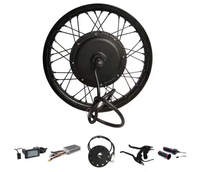 Kit de conversion de vélo électrique MTX 3000W 5000W 8000W, moteur de moyeu arrière 72V, pneu large 26 pouces, kit de bricolage pour vélo électrique