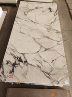 Lembaran PVC UV Motif Marmer Harga Kompetitif Bahan Dekorasi Dinding