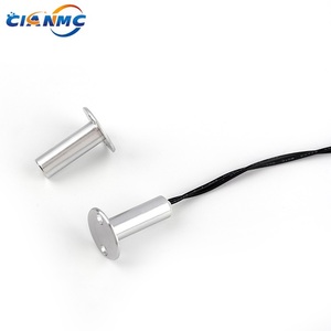 Sensor de Contactos Magnéticos con Carcasa de Aluminio Plateado, Base con Brida, NO/NC/COM, XIAN HC-41C, Rango de Detección de 15-20 mm, <span class=keywords><strong>Alarma</strong></span> - Product Image 2