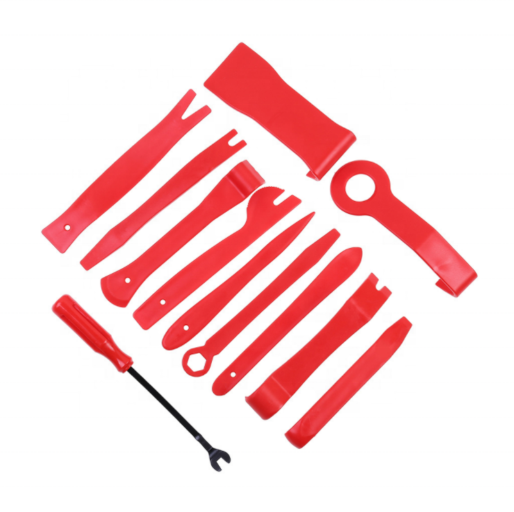 12 шт. авто дверь декоративная внутренняя панель автомобиля Радио Аудио Удаление набор инструментов Съемник элементов Ремонт Инструменты, автомобильные инструменты для демонтажа, инструменты