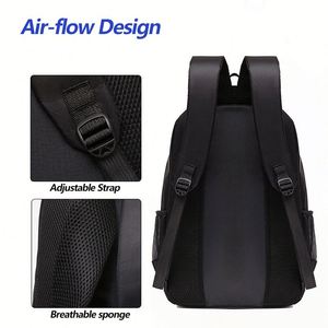 Mochila Impermeable USB de Lujo para Negocios, Vida Diaria, Universidad, Estudiantes, Aire Libre, Diseño de Mochila Escolar para Laptop - Product Image 3