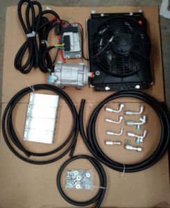 Năng lượng cao hiệu quả điện điều hòa không khí 12v24vparking mát tự động Hệ thống điều hòa không khí - Product Image 2