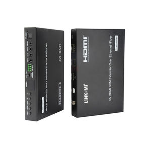 10KM-20KM monomode 4K HDMI <span class=keywords><strong>KVM</strong></span> sur <span class=keywords><strong>IP</strong></span>/Fiber Extender HDCP2.2 compatible POE & 3D & Audio intégré - Product Image 4