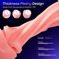 3 Austauschbare Hüllensets AI Sync Pocket Pussy Stroker Maschine APP-Steuerung Erwachsenenspielzeug Vibrierender Saugender Männlicher Masturbationsbecher