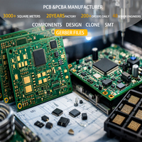 Servicios de Fabricación de PCB y PCBA de Prototipos, Ensamblaje Electrónico Personalizado