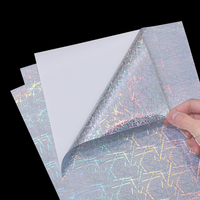 Feuilles de papier autocollant d'étiquettes d'impression a4 Papier autocollant vinyle imprimable à jet d'encre pour imprimante laser