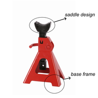 Supports d'essieu réglables 2T pour garage automobile et atelier