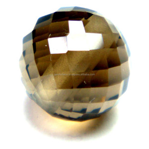 หินควอทซ์สโมคกี้ทรงรีแบบเหลี่ยมเพชรพลอยและตรวจสอบแบบหลวมอัญมณีรุ่นใหม่เครื่องประดับทำควันควอตซ์ - Product Image 4