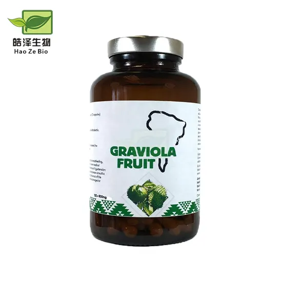 OEM ODM Capsule privée Poudre à base de plantes Graviola Soursop Capsules