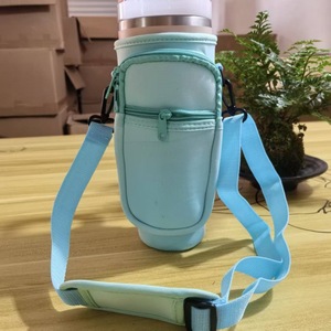 Borsa portatile per borraccia a tracolla a tracolla con borraccia per bambini copri tazza per acqua Cover protettiva per Thermos - Product Image 6